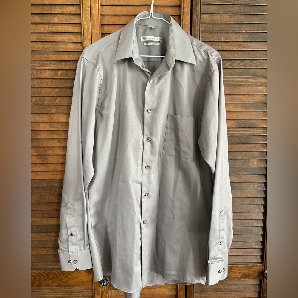 Geoffrey Beene Grey Dress Shirt